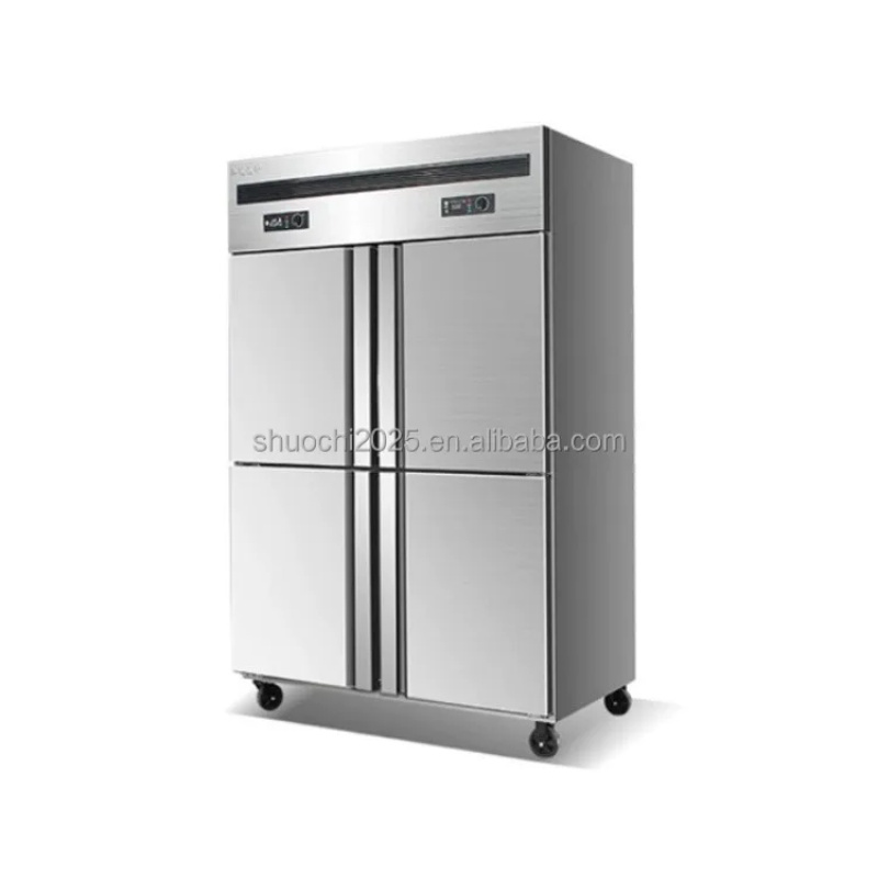 Commercial Chest Freezer - Kwaliteitskoelkast met vier deuren, commerciële koelkast