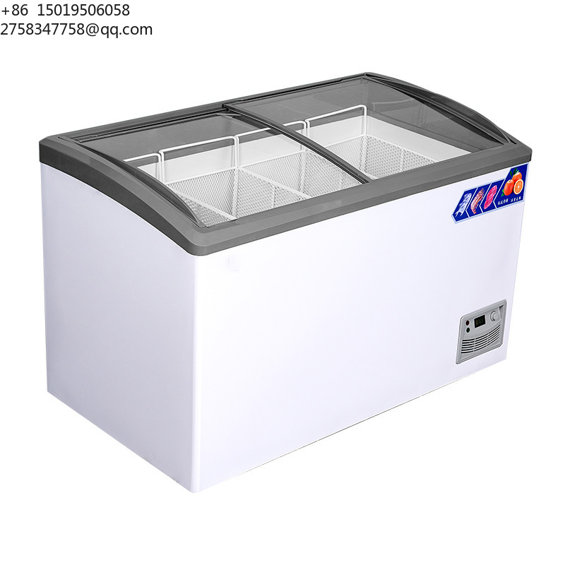 Commercial Chest Freezer - Hoge kwaliteit elektrische mini-ijsvitrine voor huishoudelijk