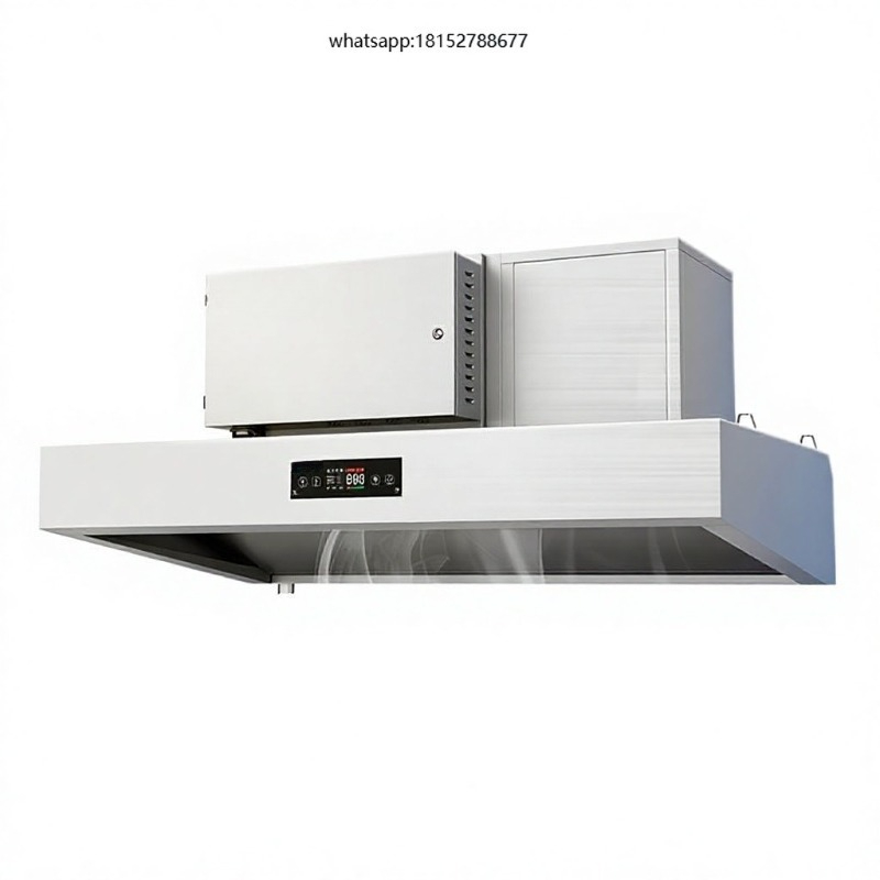 Commercial Kitchen Hoods - Milieuvriendelijke intelligente afzuigkap met geïntegreerde olie-