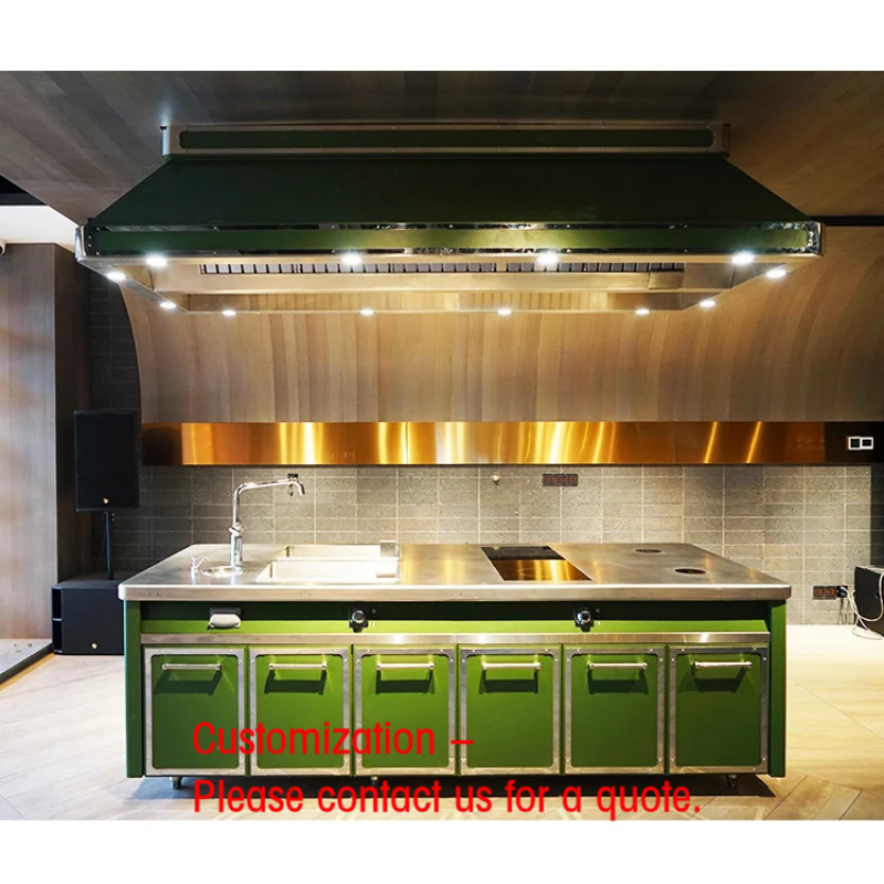 Commercial Kitchen Worktops - Klantspecifieke commerciële hotel- en restaurantkeukenapparatuur, aanpassing