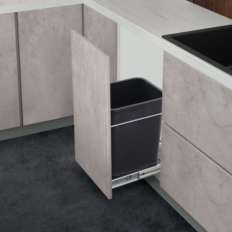 Verborgen prullenbak Huishoude - Commercial Kitchen Bin recensie en prijs