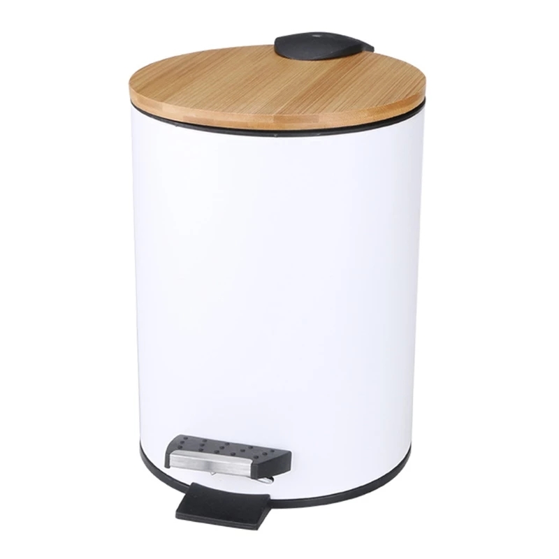 3/5L Houten Flip Step Prullenb - Commercial Kitchen Bin recensie en prijs
