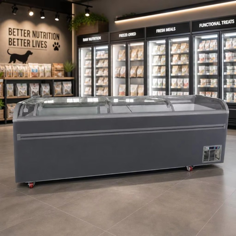 Vrieskist met glazen deksel en - Commercial Chest Freezer recensie en prijs