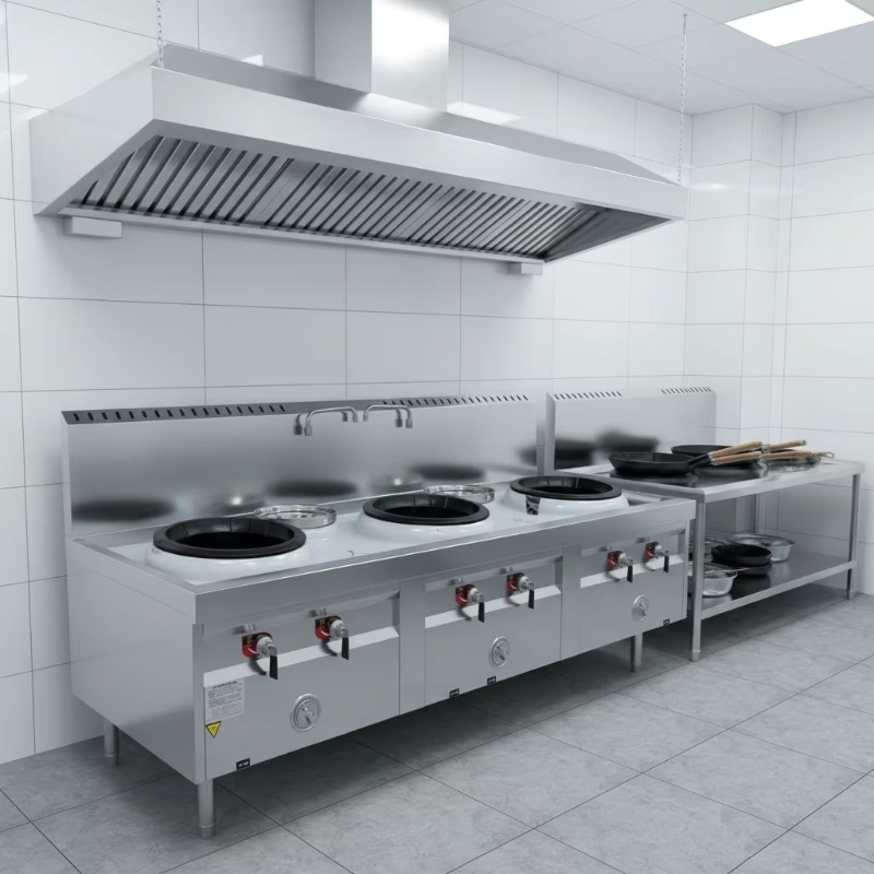 Commerciële gaswokbrander met  - Range Commercial Kitchen recensie en prijs