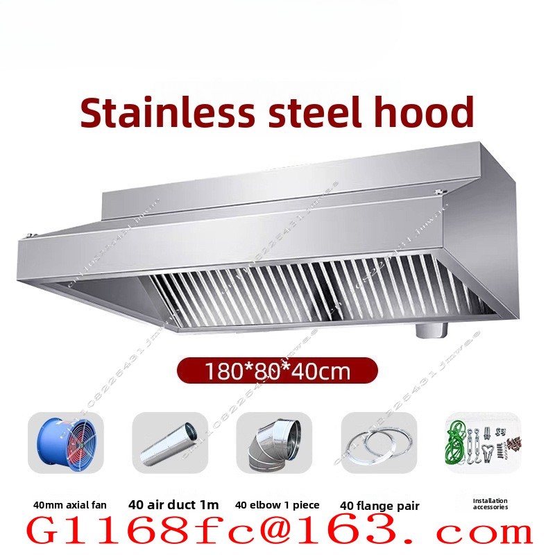 RVS afzuigkap voor commerciële - Commercial Kitchen Hoods recensie en prijs